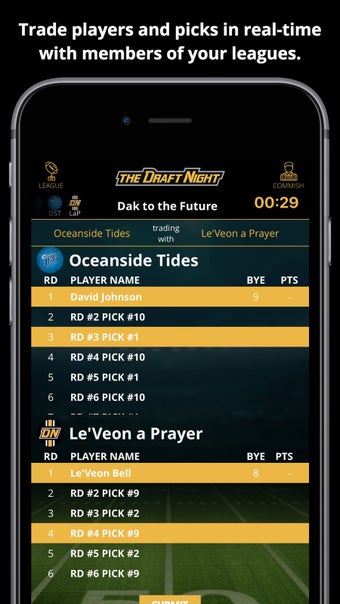 Image 0 for theDraftNight Fantasy Foo…