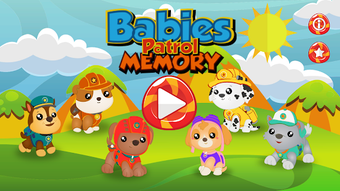 Image 2 for Babies Pups Memo Patrol