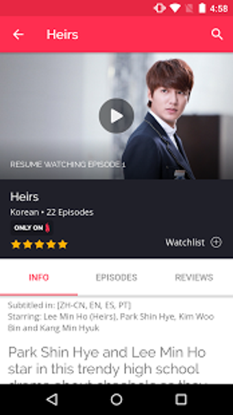 Imagen 3 para DramaFever - Dramas & Mov…