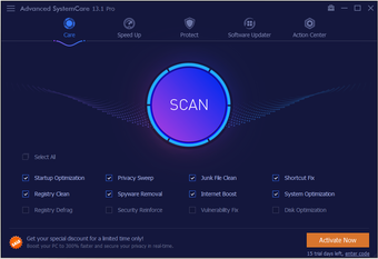 Image 1 for Advanced SystemCare Pro