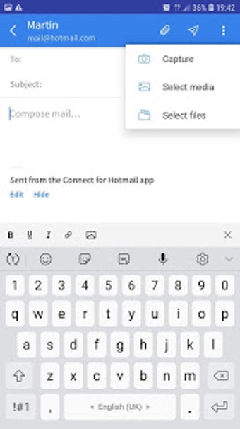 Imagen 0 para Connect for Hotmail & Out…