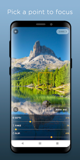 Image 2 for DPTH: AI refocus