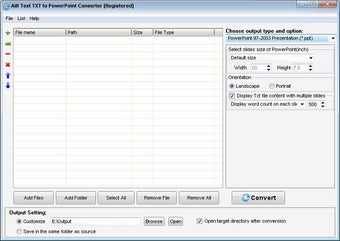Image 0 for Ailt Text TXT to PowerPoi…