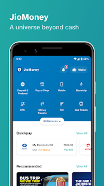 Imagen 2 para JioMoney Wallet (Beta)
