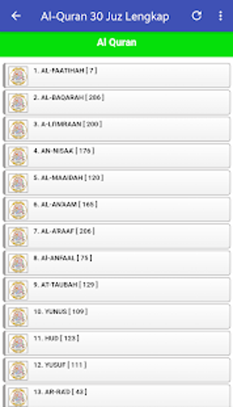 Imagen 0 para Al-Quran Juz 30 Complete