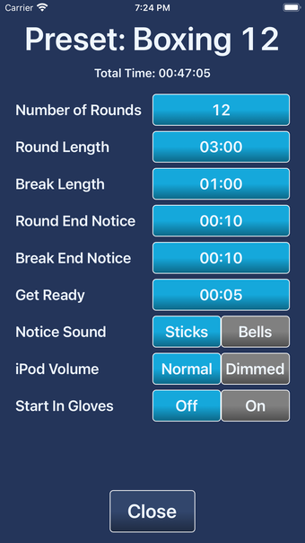 Image 0 for Boxing iTimer Lite