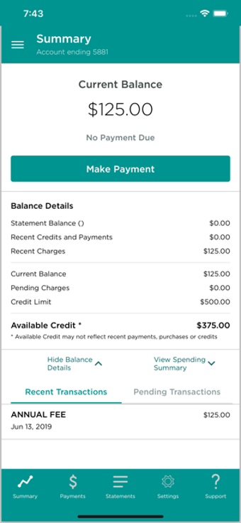 Image 2 for Aspire Account Center