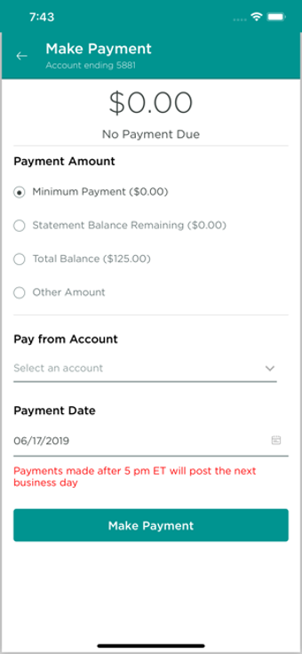 Image 1 for Aspire Account Center