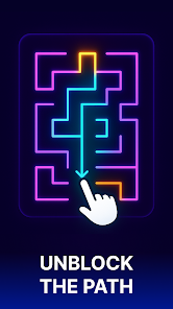 Image 0 for Neon Puzzle: Arrow Swipe