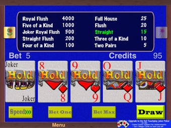 Image 3 for TouchPlay Joker Poker Vid…