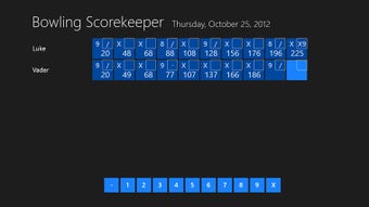 Image 1 for Bowling Scorekeeper for W…
