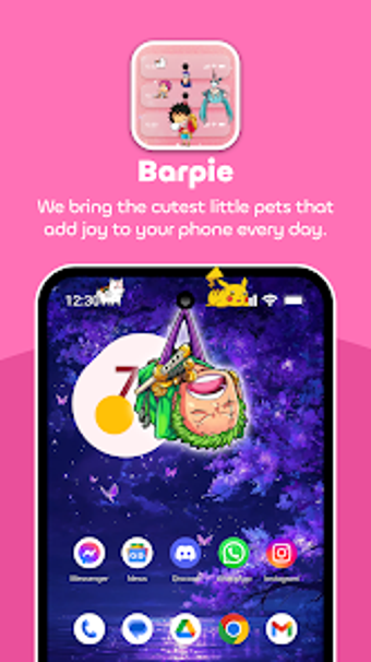 Image 0 for Barpie: Status Bar Notch …