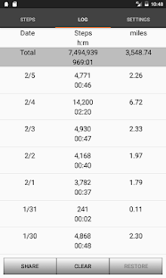 Imagen 0 para Walkroid - simple pedomet…