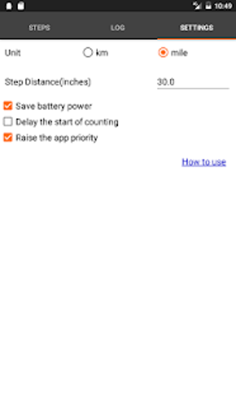 Imagen 1 para Walkroid - simple pedomet…