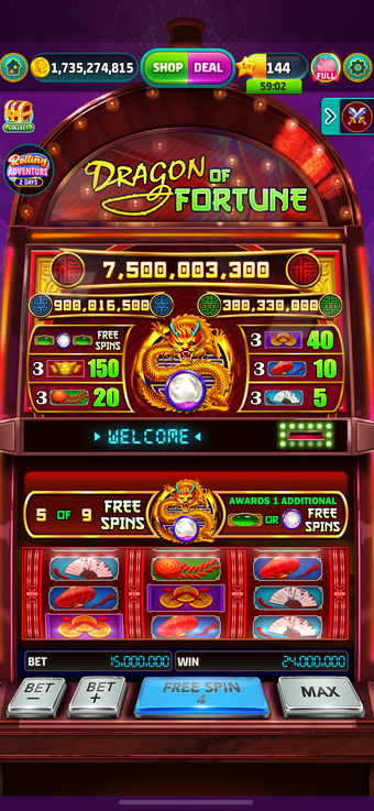 Image 0 for Fortune Rolling Slots - C…