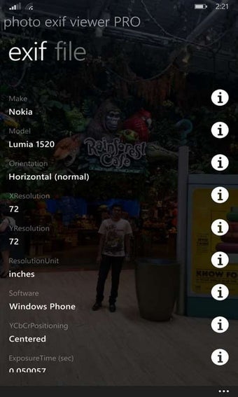 Image 0 for Photo Exif Viewer PRO for…