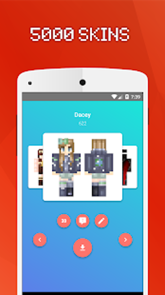 Image 2 for Girls Skins for Minecraft…