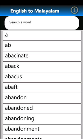Image 0 for English to Malayalam Dict…