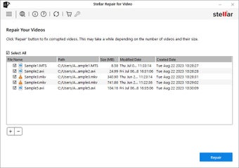 Image 1 for Stellar Repair for Video