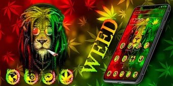 Imagen 0 para Reggae Weed Lion Theme