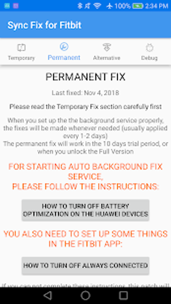 Image 3 for Sync Fix for Fitbit and H…