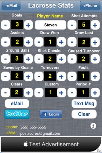 Imagen 0 para iPS Lacrosse Stats
