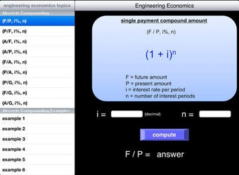 Image 0 for engineering economics