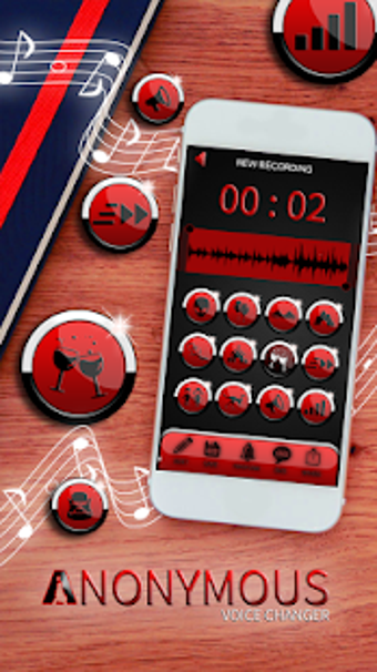 Imagen 1 para Anonymous Voice Changer