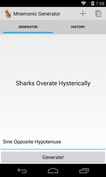 Image 1 for Mnemonic Generator