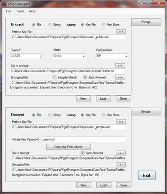 Imagen 3 para pfPgpEncryptor