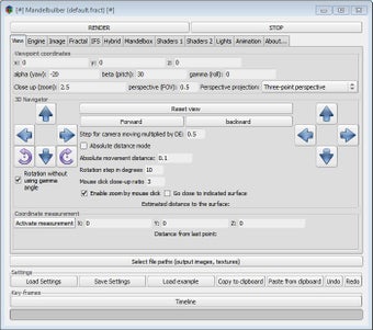 Imagen 1 para Mandelbulber