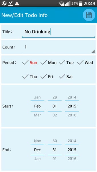 Imagen 0 para Daily Todo Plan Calendar