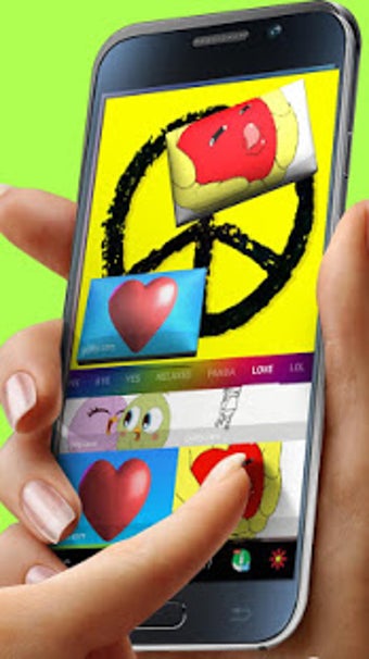 Image 3 for Hippie Peace Keyboard The…