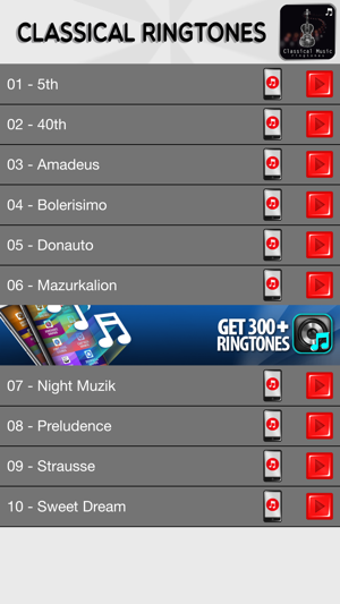 Image 1 for Classical Music Ringtones…