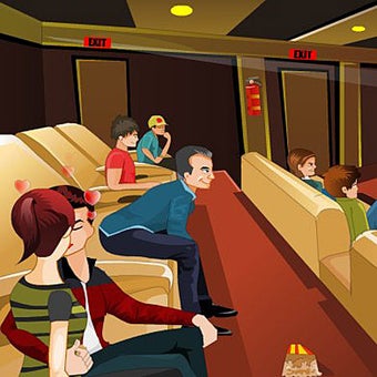Imagen 0 para Movie Theater Kissing