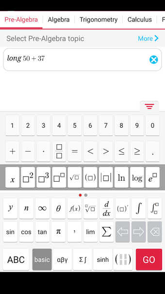 Image 3 for Symbolab - Math solver