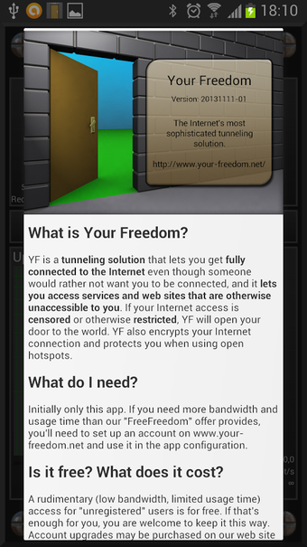 Imagen 0 para Your Freedom VPN Client