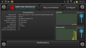 Imagen 3 para Your Freedom VPN Client