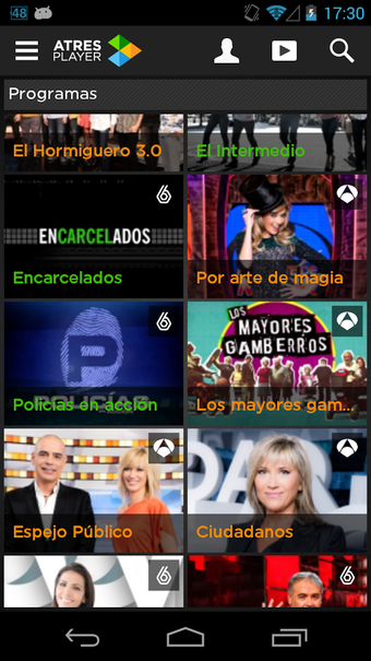 Imagen 1 para Atresplayer