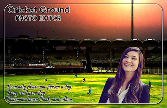 Imagen 1 para Cricket Ground Photo Edit…