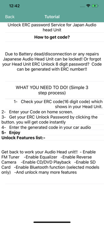 Image 0 for ERC Unlocker - ERC Calcul…