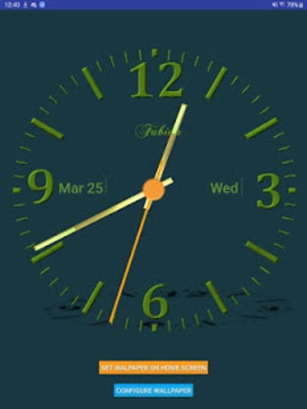 Image 2 for Nice Night Analog Clock L…