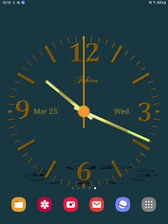 Image 1 for Nice Night Analog Clock L…
