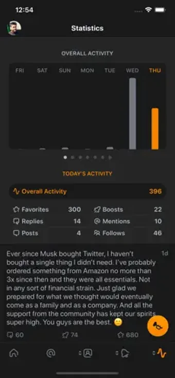 Image 0 for Ivory for Mastodon