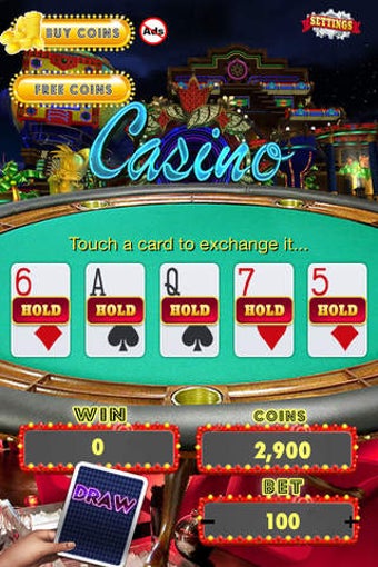 Image 0 for A Lucky 5 Card Casino Hol…