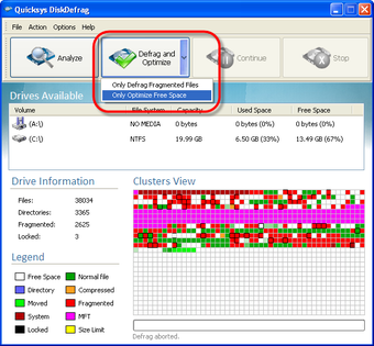 Image 0 for Quicksys Disk Defrag