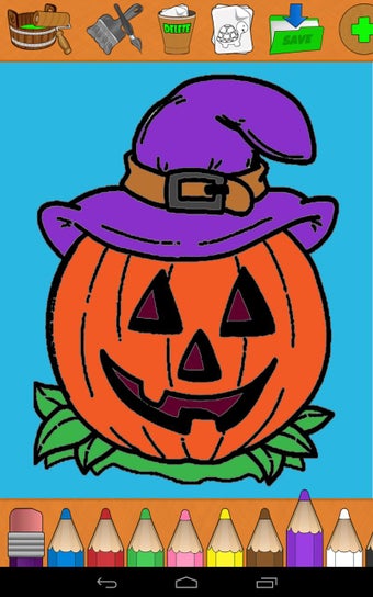 Imagen 1 para Kids coloring book hallow…