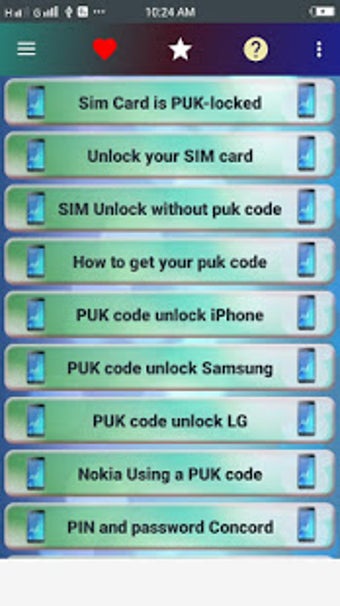 Image 0 for Sim Puk Code