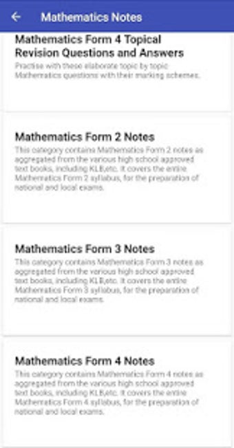 Image 1 for EasyElimu Study App