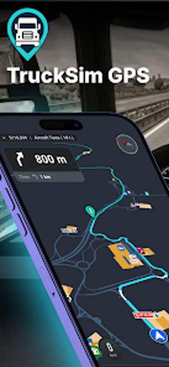 Image 0 for TruckSim GPS - ETS2  ATS …